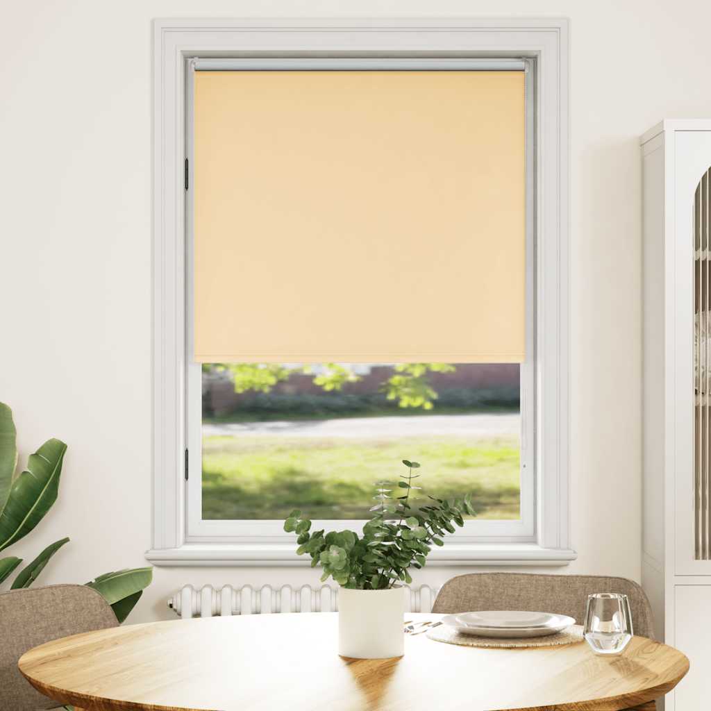 Roller Blind Blackout 100 x 175 cm Beige